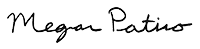 Megan Patino's signature