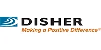 Logo of Disher - Making a positive difference